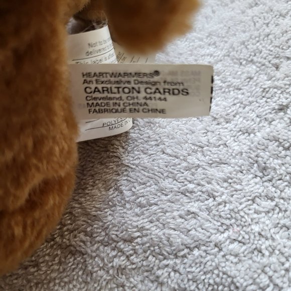 Carlton Cards Plush Bulldog with bone Class of 2000 With Tags see pictures - Picture 8 of 10